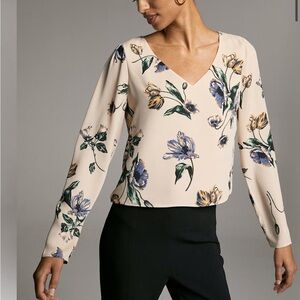 BABATON Murphy long sleeve V-neck blouse